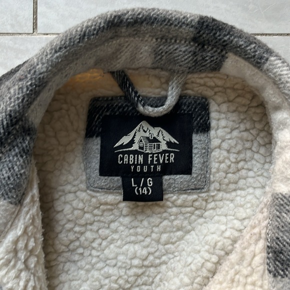 Fleece Sherpa shacket - Picture 2 of 3